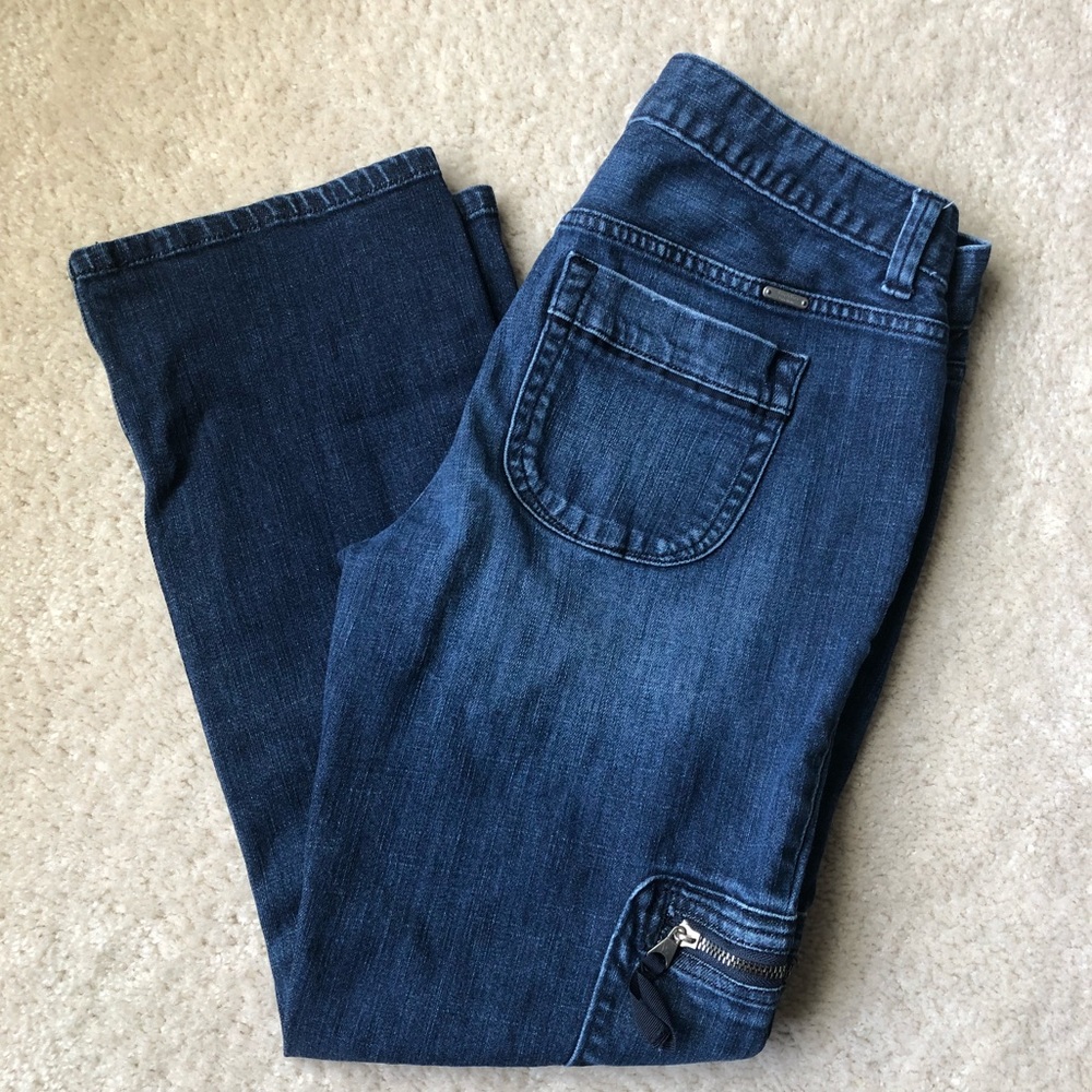 Simply Vera | Vera Wang Cargo Capri Jeans Sz 4